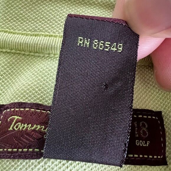 TOMMY BAHAMA GOLF Womens Green Mint Sleeveless Zip Shirt Polo Size Small Stretch - Picture 6 of 10